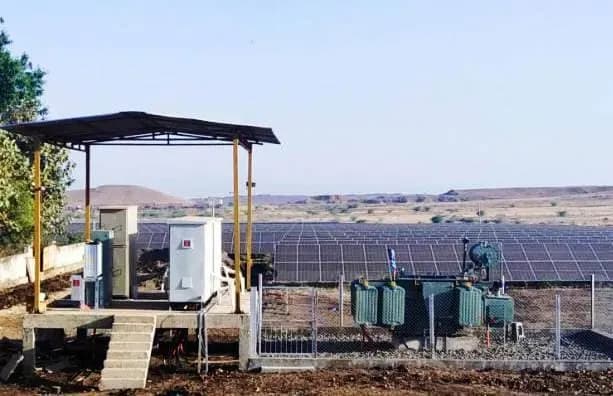 Inverter room and arrays at Nandurbar